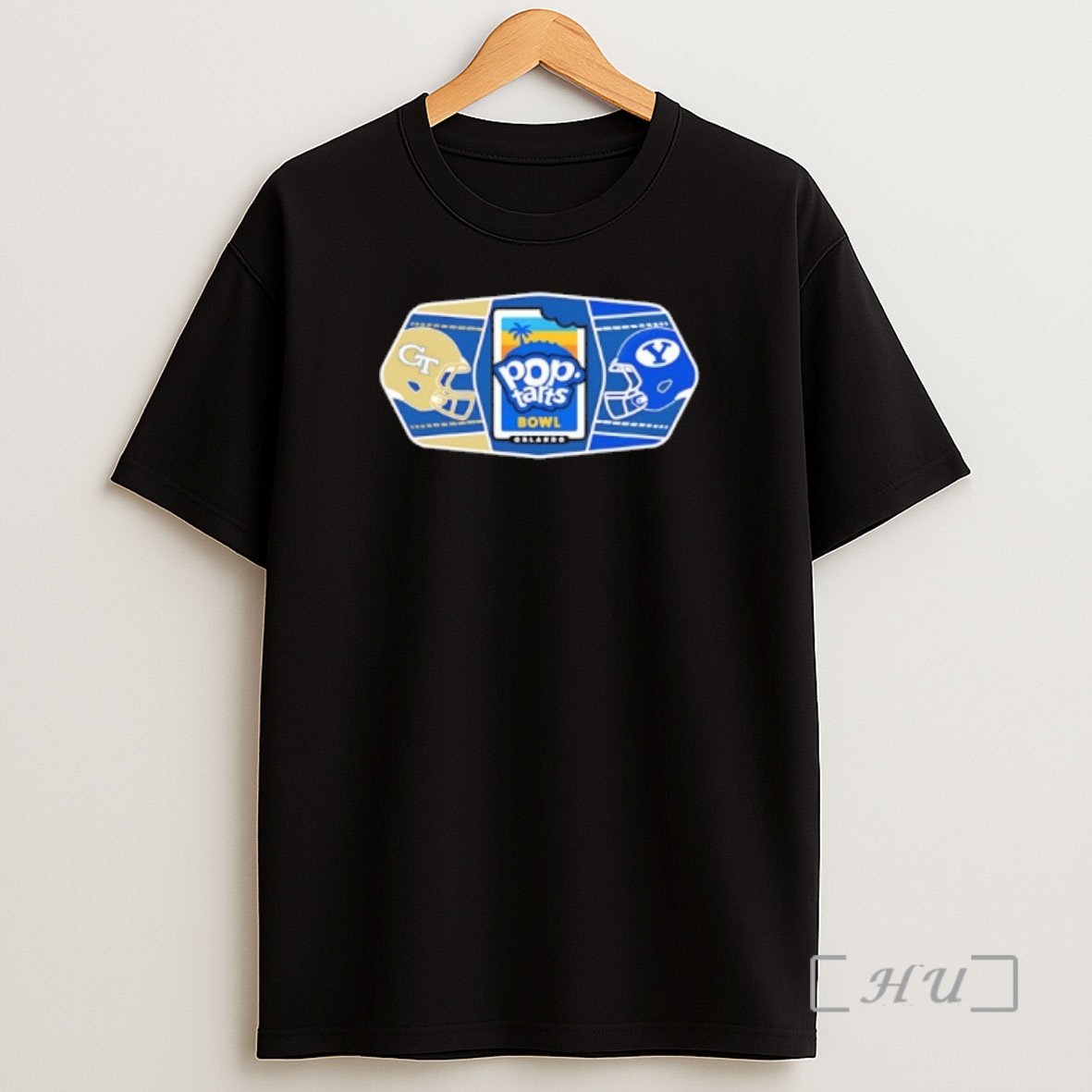 Officials Georgia Tech Yellow Jackets Vs Byu Cougars 2025 Pop Tarts Bowl 2 Team Shirt Sweatshirt Tee