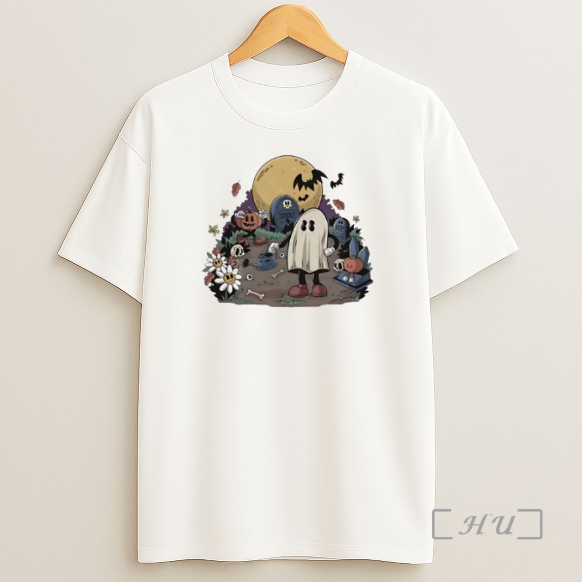 Officials Ghost Haloween Items Haunted Harvest Premium Shirt Sweatshirt Tee