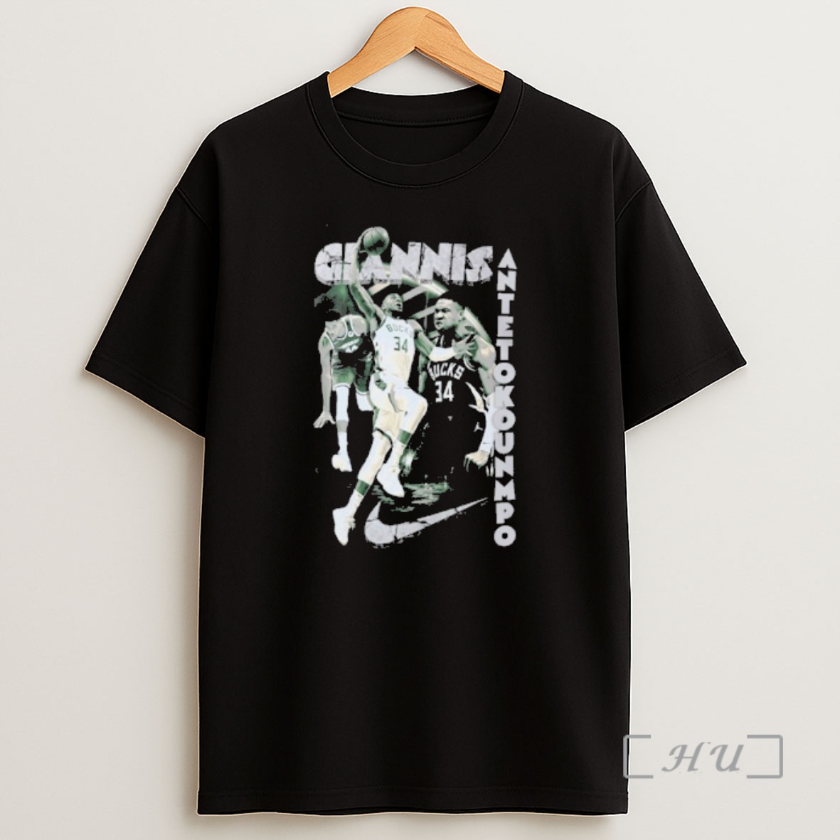 Officials Giannis Antetokounmpo Milwaukee Bucks Nike Dunk Athlete Shirt Sweatshirt Tee