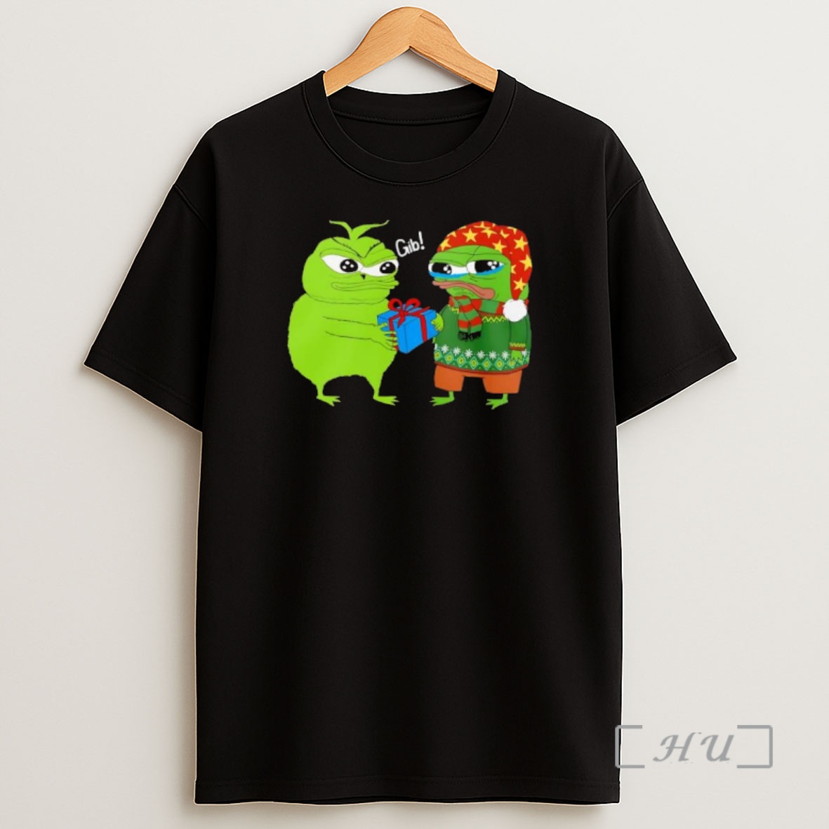 Officials Gib Christmas Cartoon Gift Box Premium Shirt Sweatshirt Tee