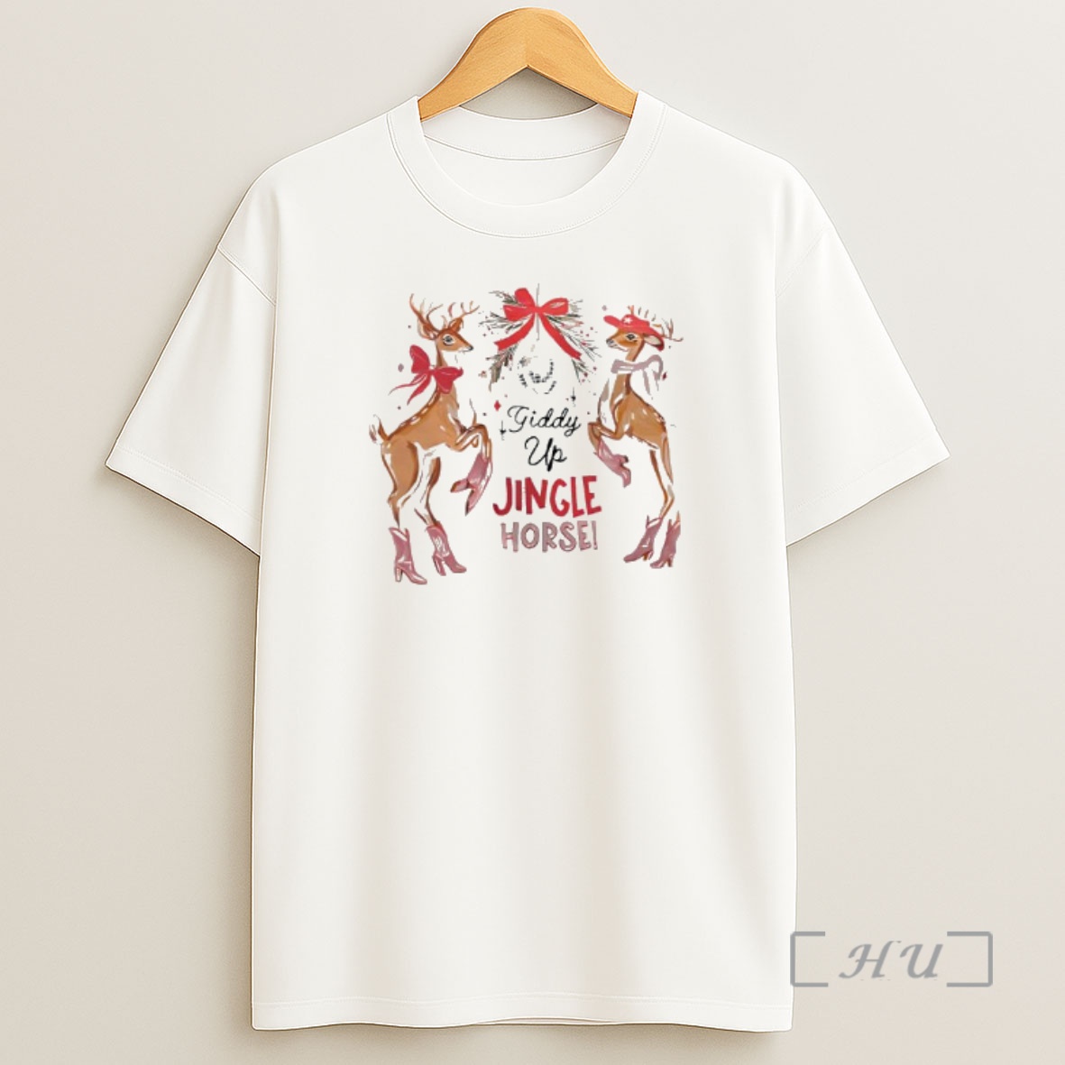 Officials Giddy Up Jingle Horse Christmas Shirt Sweatshirt Tee