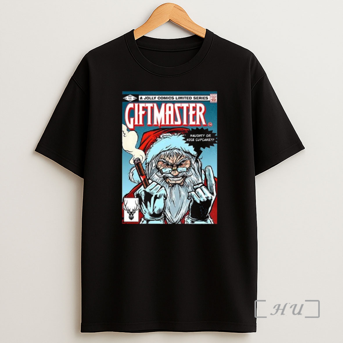 Officials Giftmaster Naughty Or Nice Cupcake Naughty Or Nice Cupcake Jolly Comics Christmas Shirt Sweatshirt Tee
