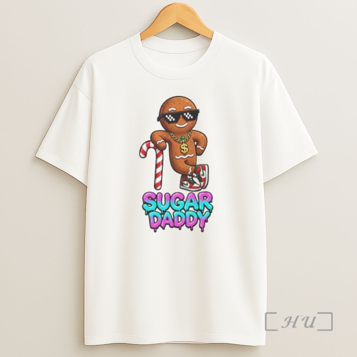 Officials Gingerbread Man Sugar Daddy Funny Holiday Ornaments Shirt Sweatshirt Tee
