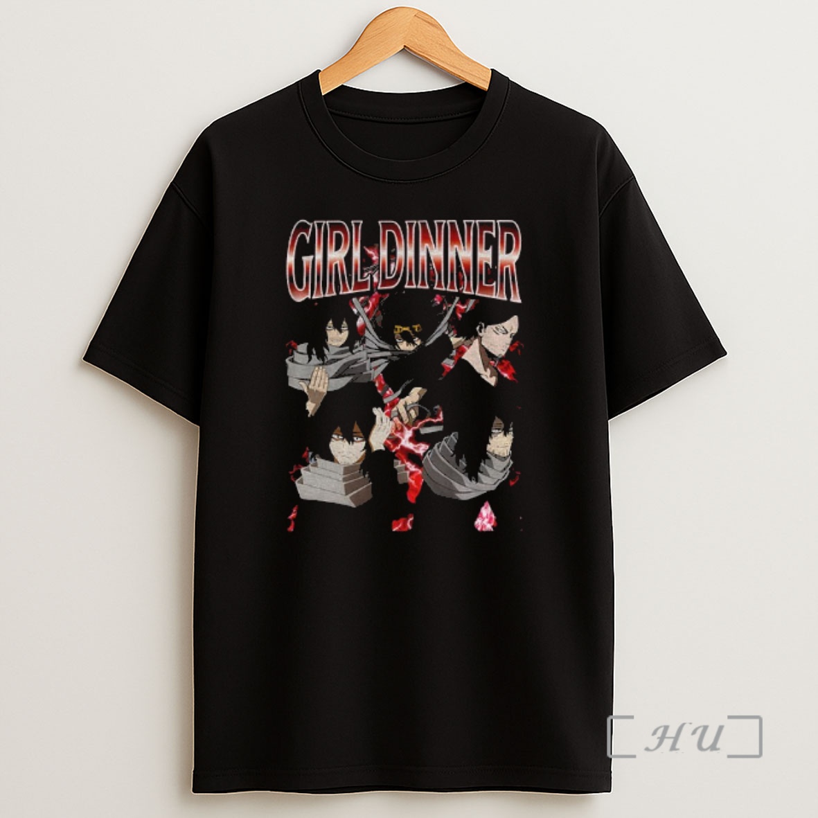 Officials Girl Dinner Aizawa Eraserhead My Hero Academia Anime Graphic Shirt Sweatshirt Tee