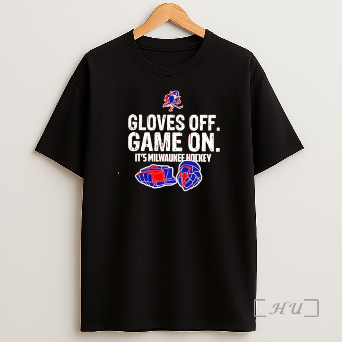 Officials Gloves Off Game On Its Milwaukee Hockey Shirt Sweatshirt Tee