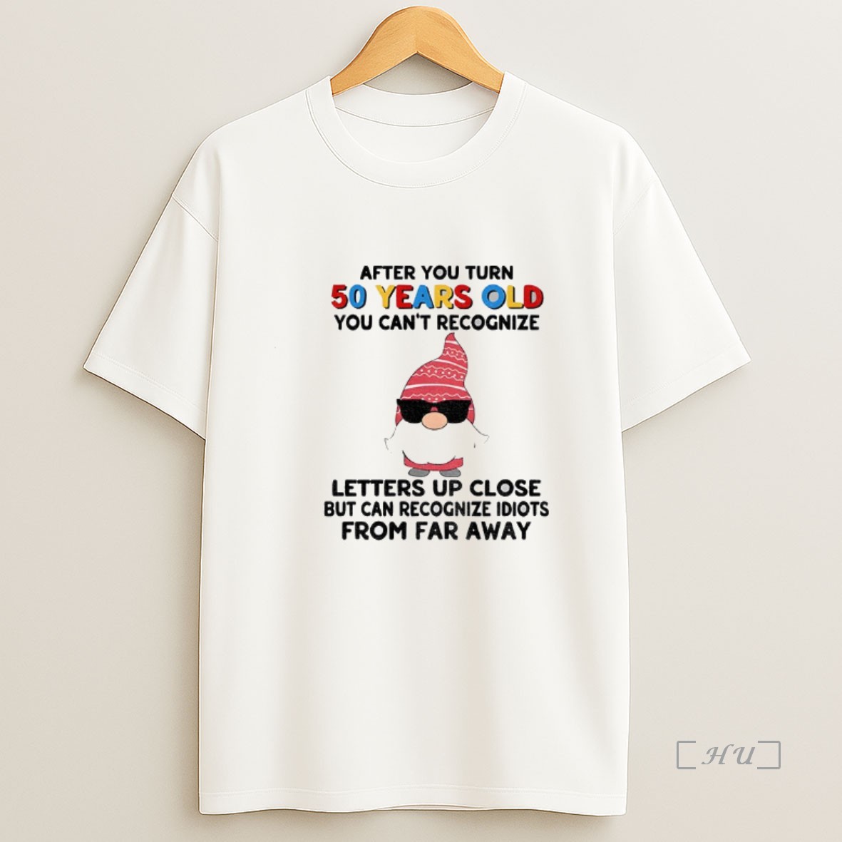 Officials Gnome After You Turn 50 Years Old You Cant Recognize Letters Up Close But Can Recognize Idiots Christmas Shirt Sweatshirt Tee 1
