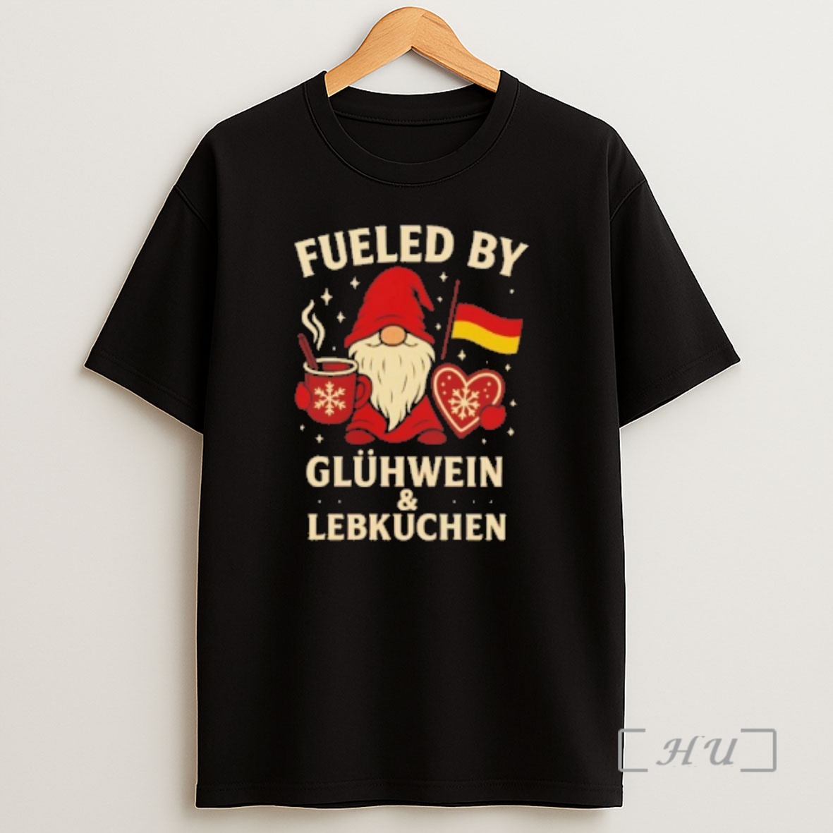 Officials Gnome Fueled By Gluhwein And Lebkuchen Shirt Sweatshirt Tee
