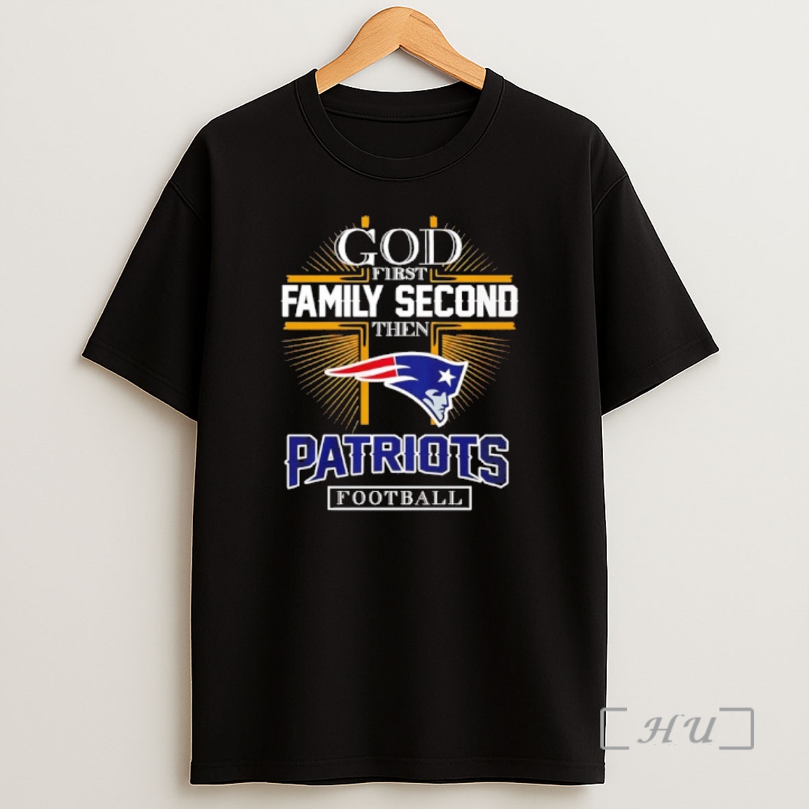 Officials God First Family Second Then New England Patriots Football 2025 Premium Shirt Sweatshirt Tee