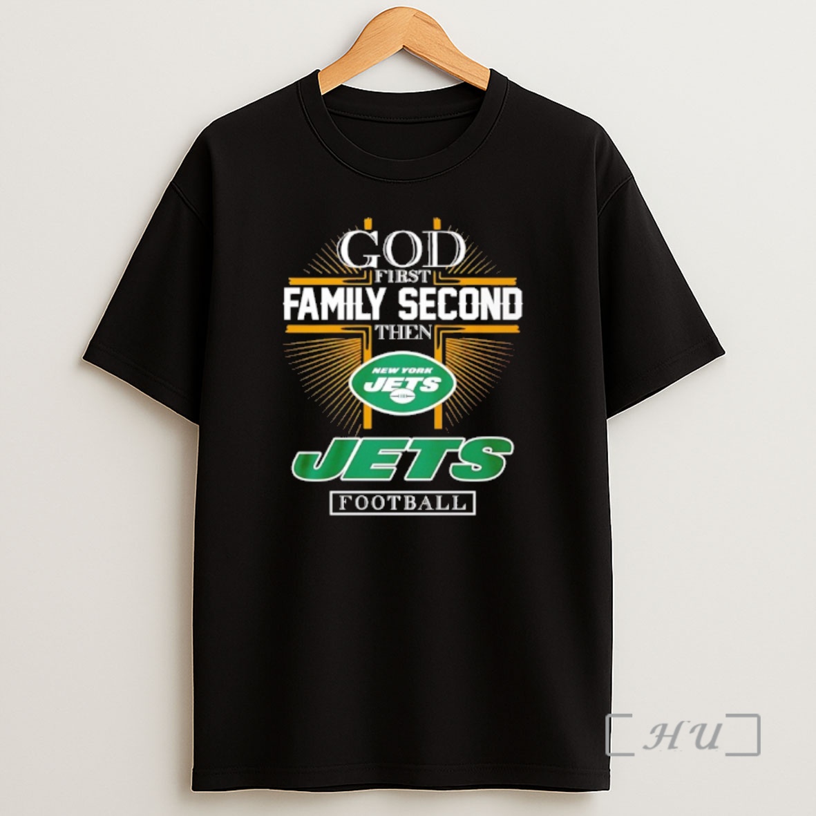 Officials God First Family Second Then New York Jets Football 2025 Premium Shirt Sweatshirt Tee