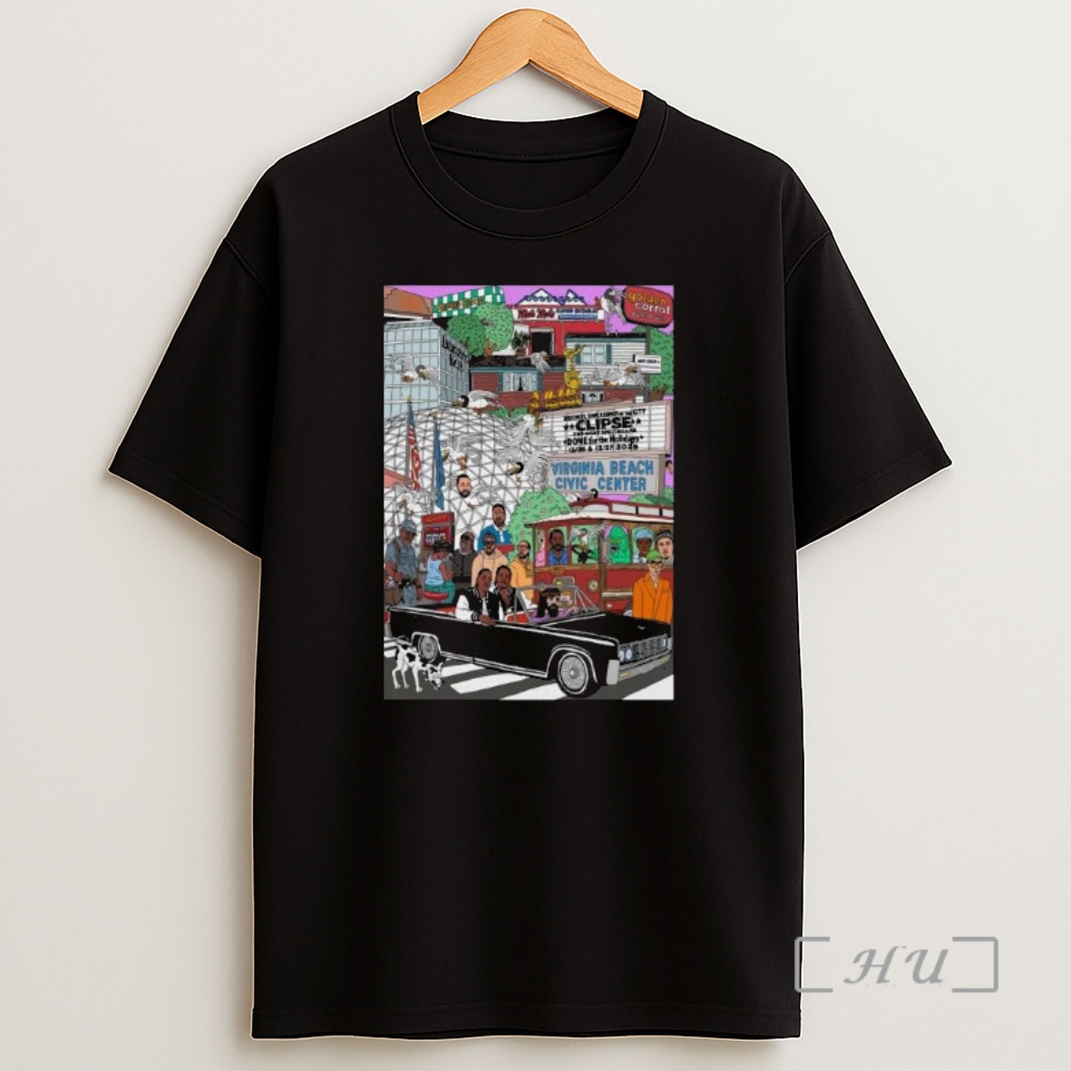 Officials Golden Corral December 26 And 27 2025 Virginia Beach Civic Center Shirt Sweatshirt Tee