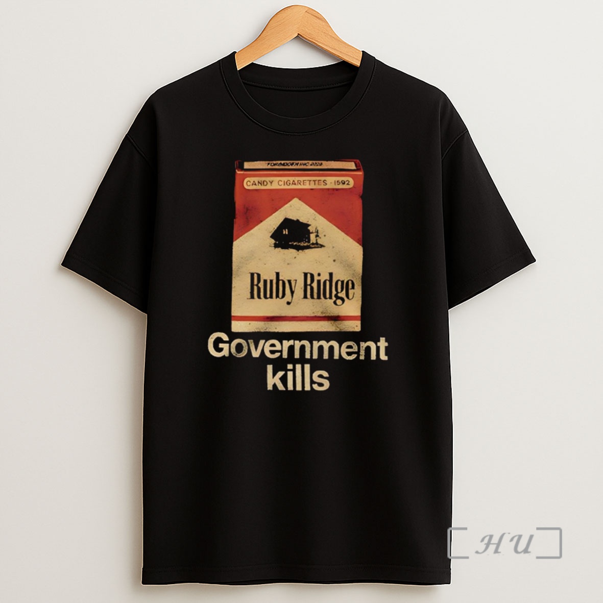 Officials Government Kills Ruby Ridge Candy Cigarettes Shirt Sweatshirt Tee