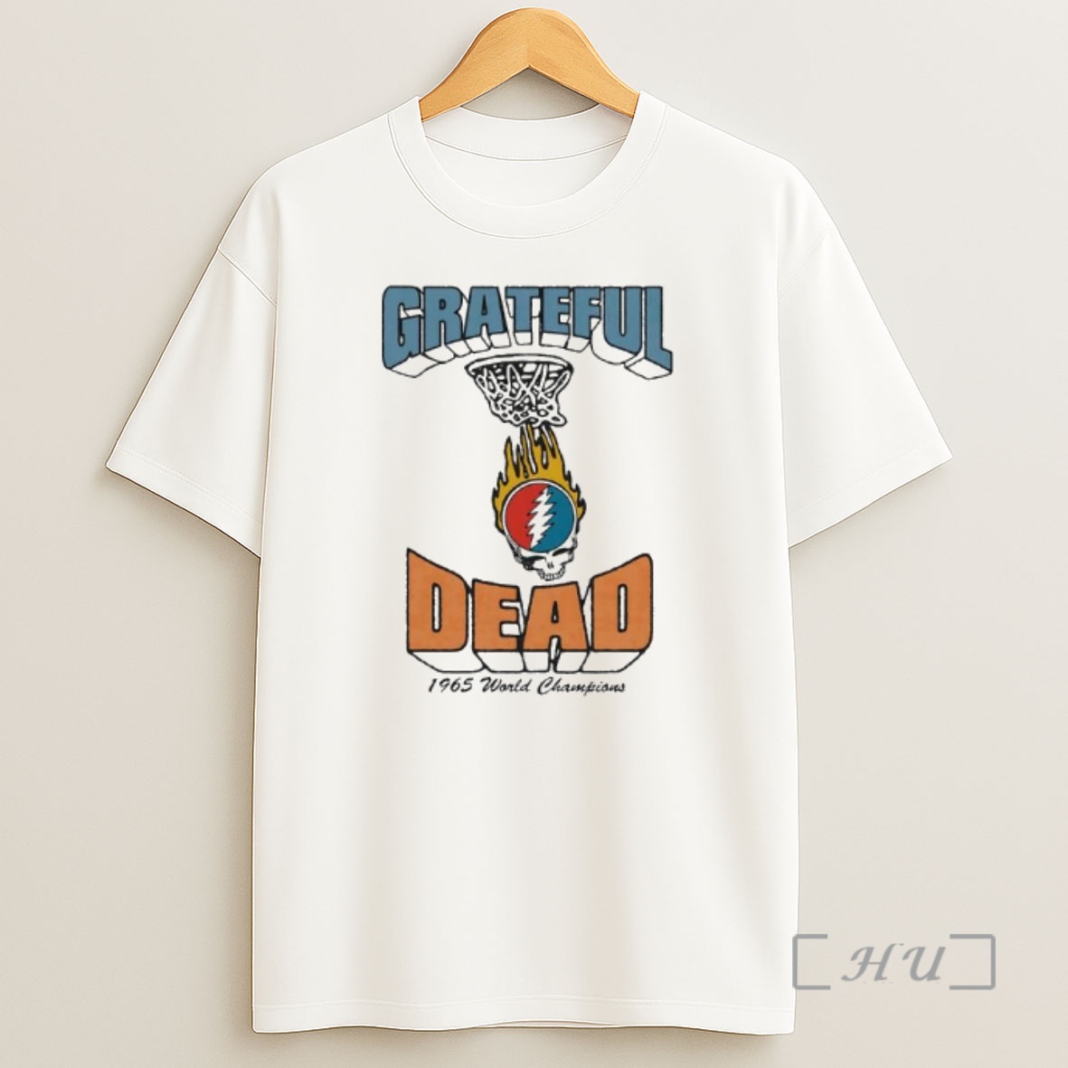 Officials Grateful Dead Basketball 1965 World Champions Shirt Sweatshirt Tee