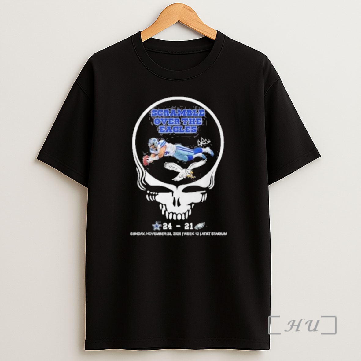Officials Grateful Dead Cowboys Scramble Over The Eagles Beat Eagles Shirt Sweatshirt Tee