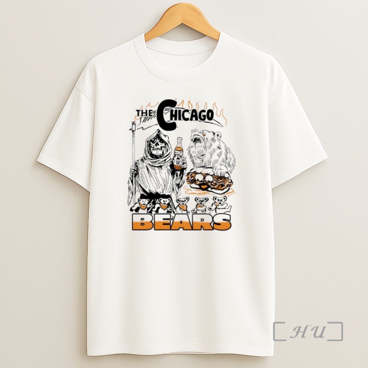 Officials Grateful Dead The Chicago Bears Shirt Sweatshirt Tee
