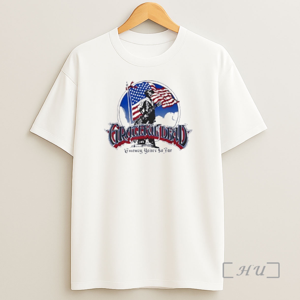 Officials Grateful Dead Twenty Years So Far American Flag Shirt Sweatshirt Tee