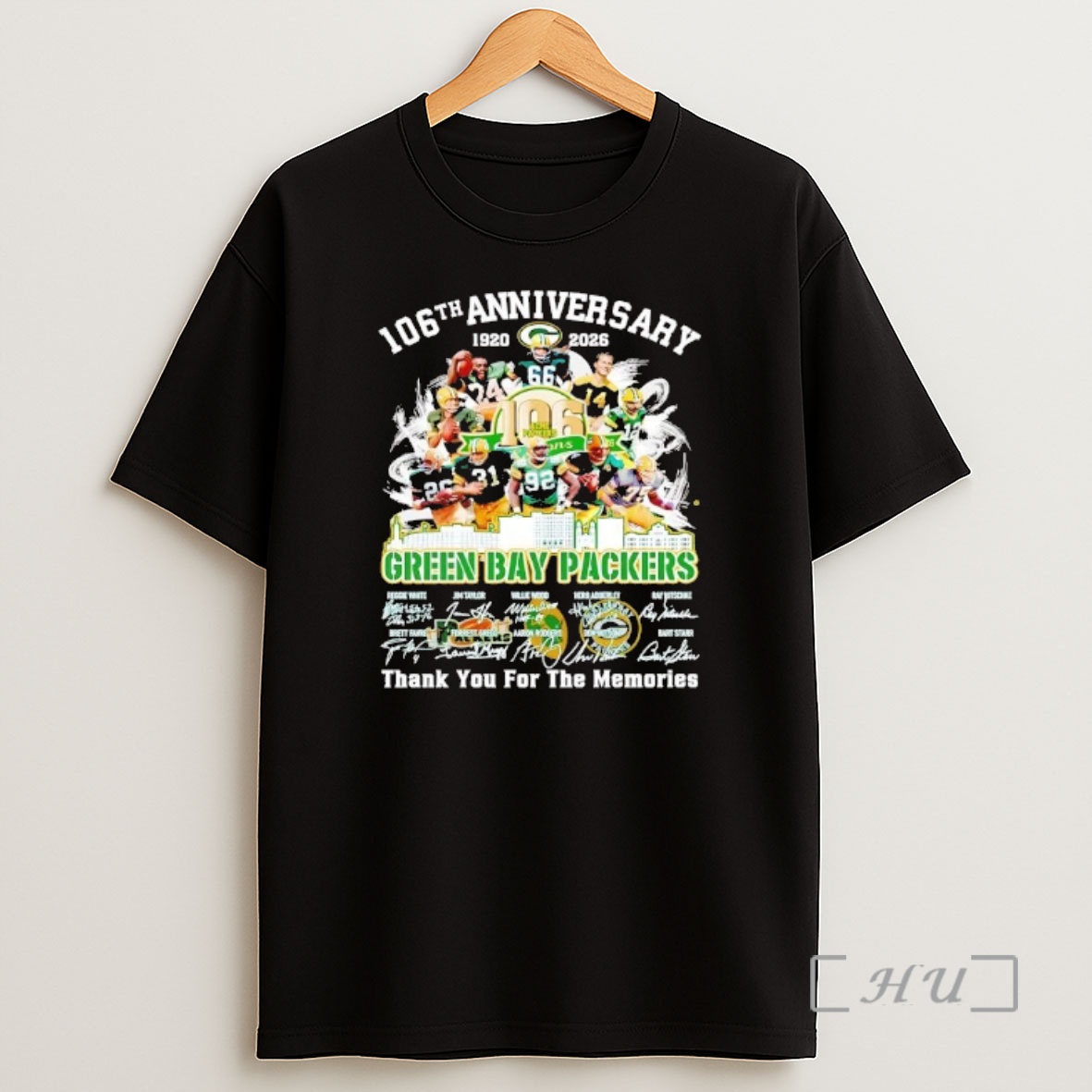 Officials Green Bay Packers 106th Anniversary 1920 2026 Team Players Shirt Sweatshirt Tee