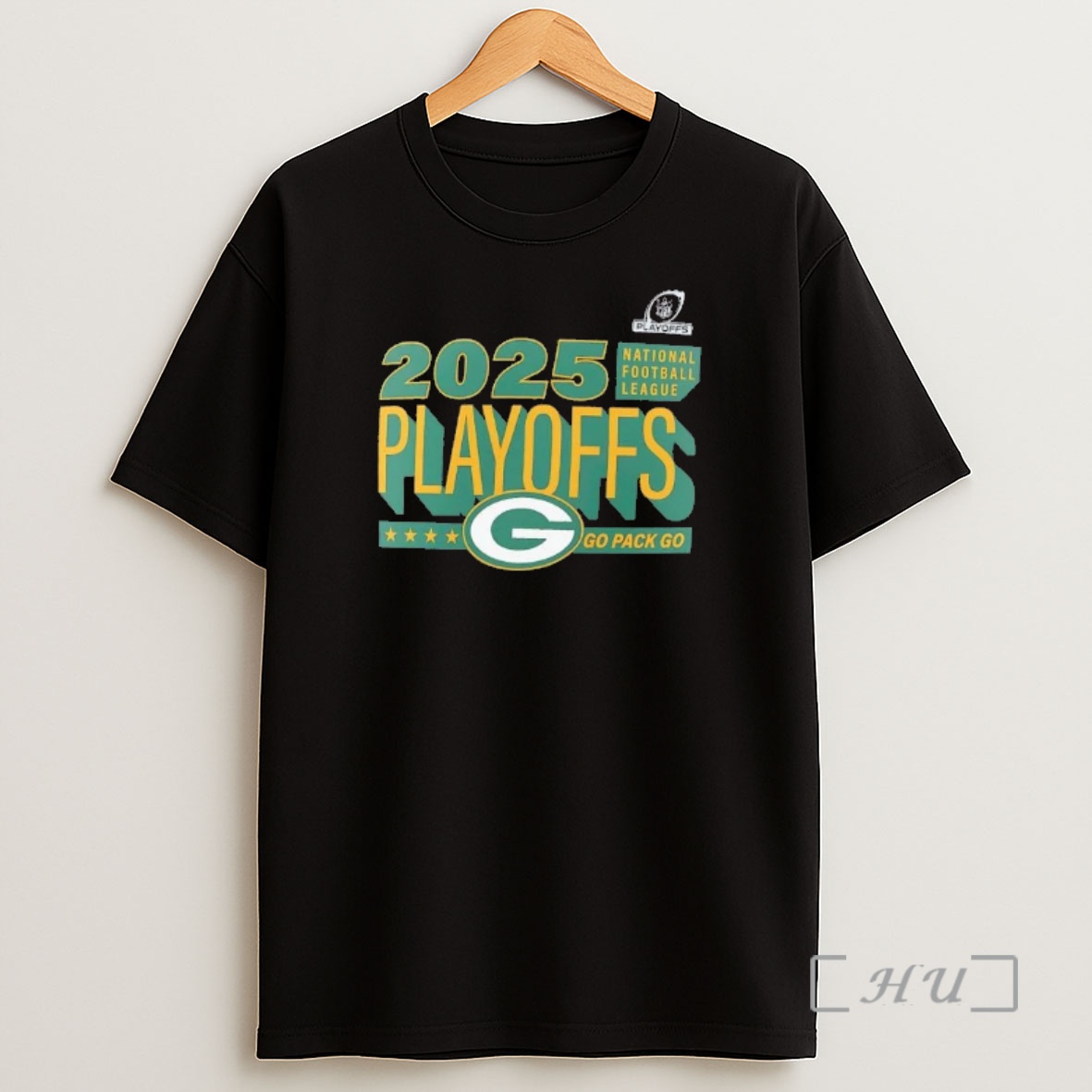 Officials Green Bay Packers 2025 Nfl Playoffs Go Pack Go Shirt Sweatshirt Tee