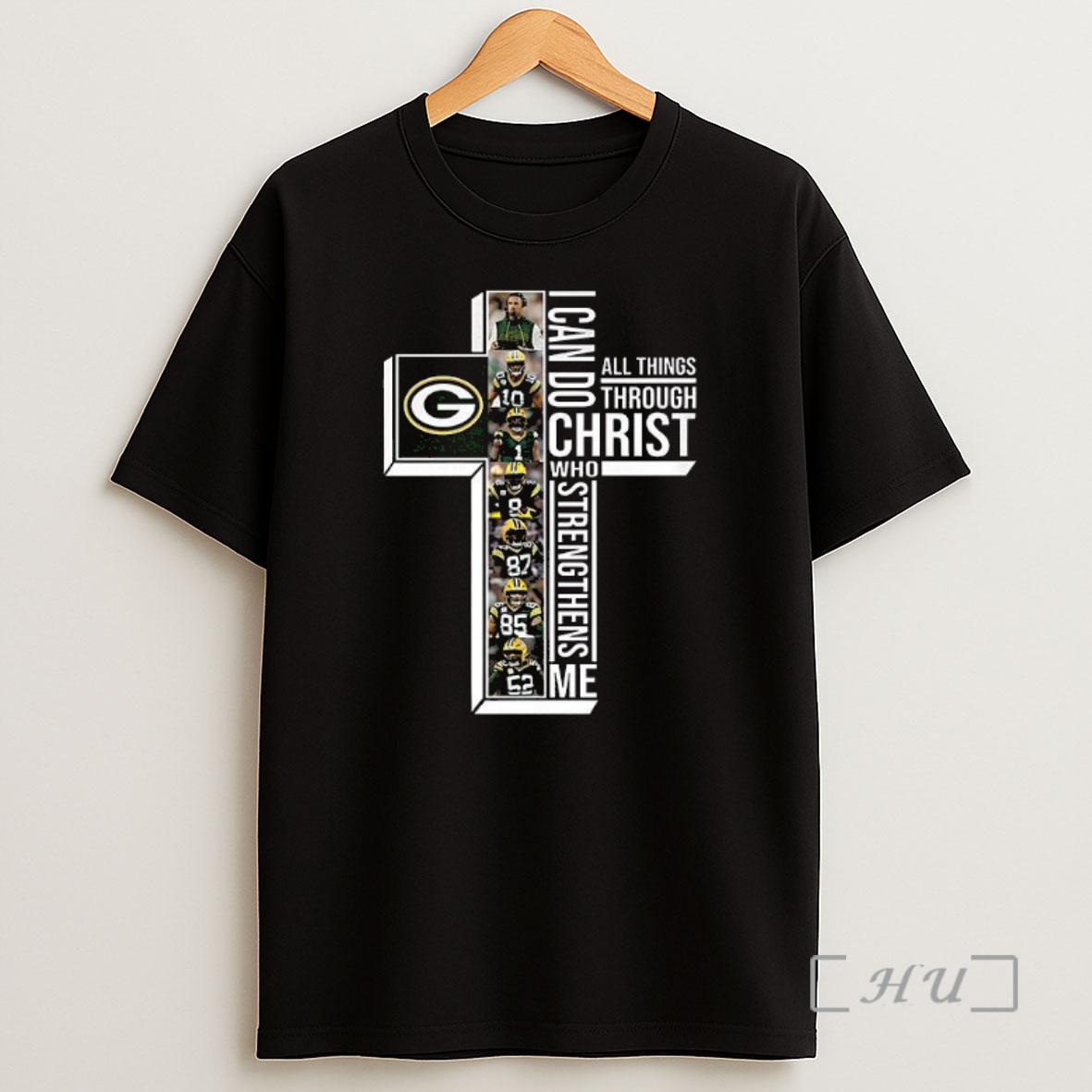 Officials Green Bay Packers I Can Do Christ All Things Through Who Strengthens Me Premium Shirt Sweatshirt Tee