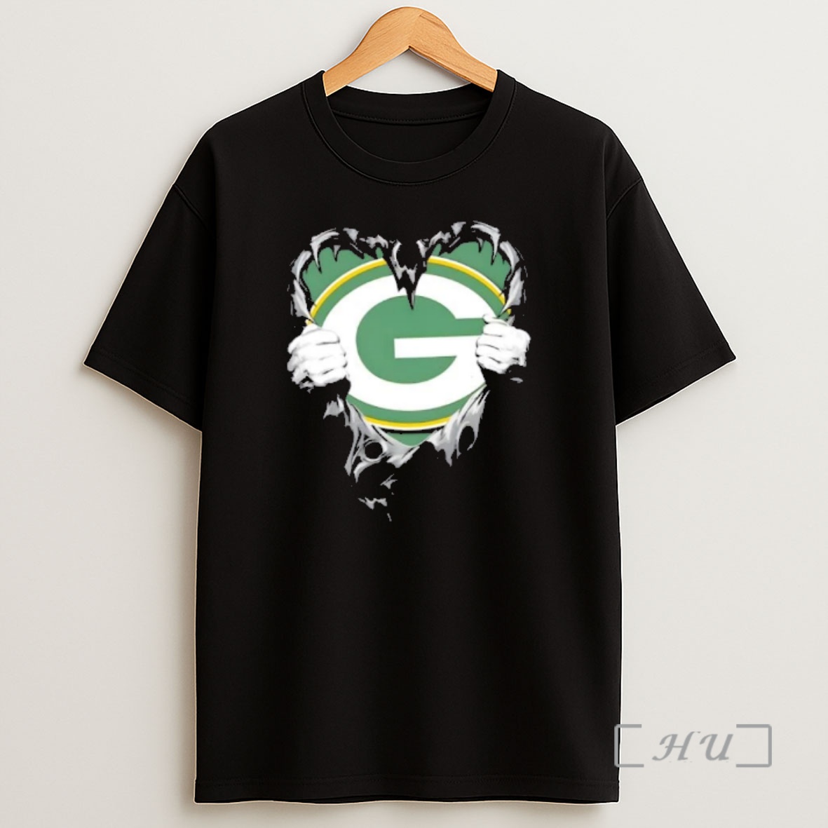 Officials Green Bay Packers Rip The Chest Forever In My Heart Shirt Sweatshirt Tee