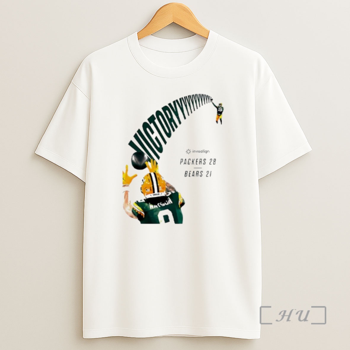 Officials Green Bay Packers Victory 28 21 Bears Shirt Sweatshirt Tee