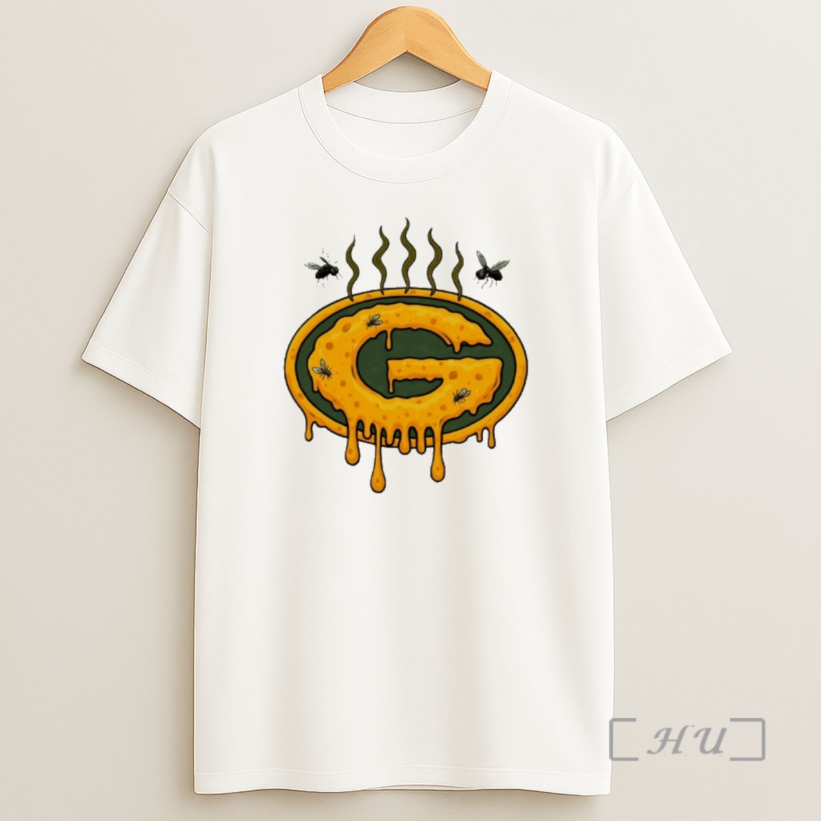 Officials Green Bay Packers The Cheese Is Old And Moldy Logo Shirt Sweatshirt Tee