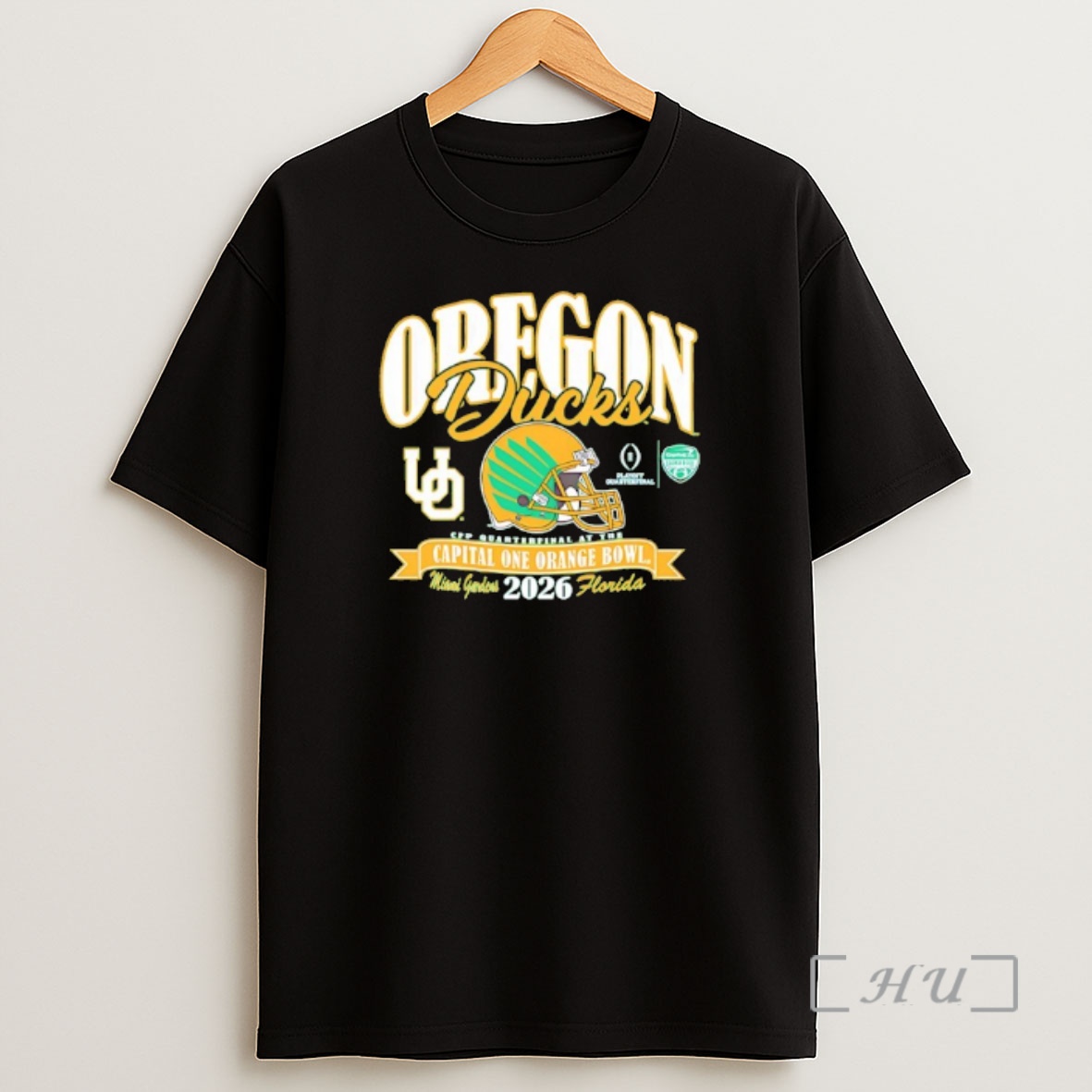 Officials Green Oregon Ducks College Football Playoff 2026 Orange Bowl Shirt Sweatshirt Tee