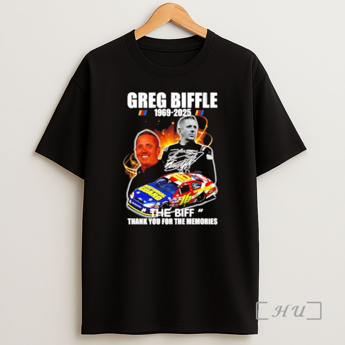 Officials Greg Biffle 1969 2025 The Biff Thank You For The Memories Shirt Sweatshirt Tee