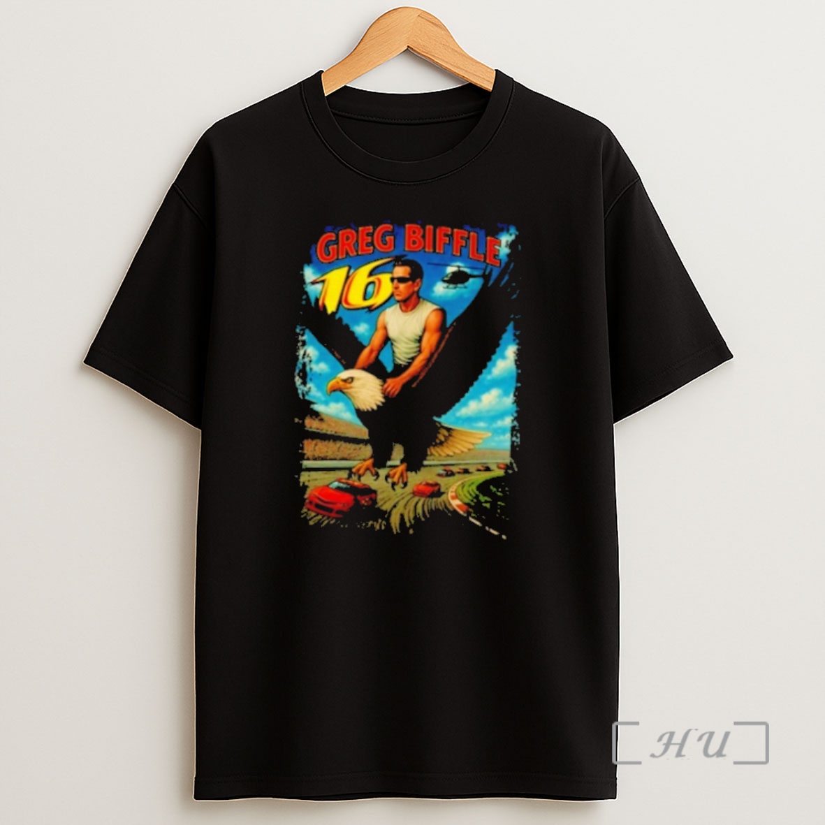 Officials Greg Biffle Freedom 500 Eagle Shirt Sweatshirt Tee