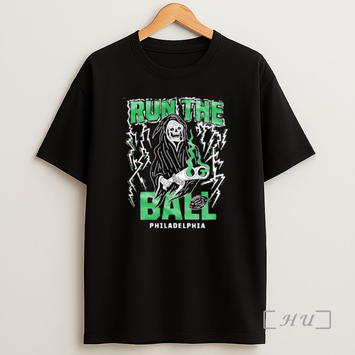 Officials Grim Reaper Run The Ball Philadelphia Premium Shirt Sweatshirt Tee