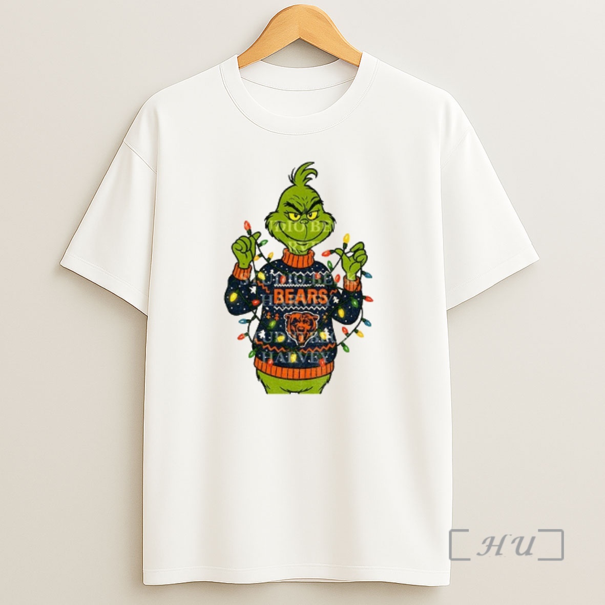 Officials Grinch Chicago Bears Grinchmas Christmas In Chicago Premium Shirt Sweatshirt Tee