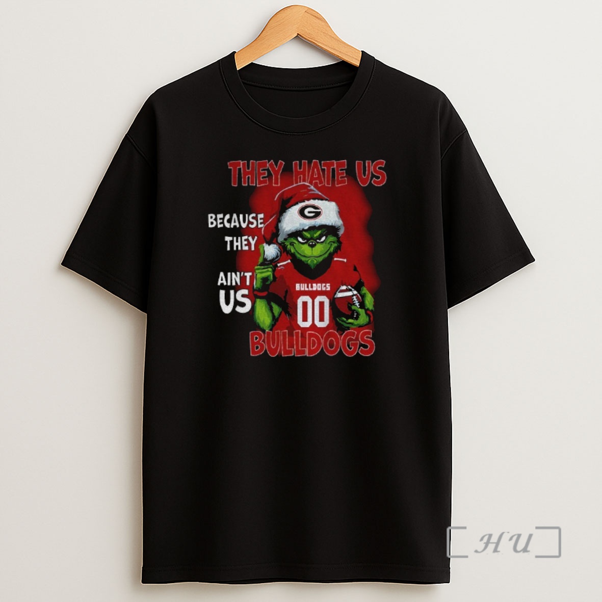 Officials Grinch Georgia Bulldogs They Hate Us Because They Aint Us Bulldogs 2025 Shirt Sweatshirt Tee