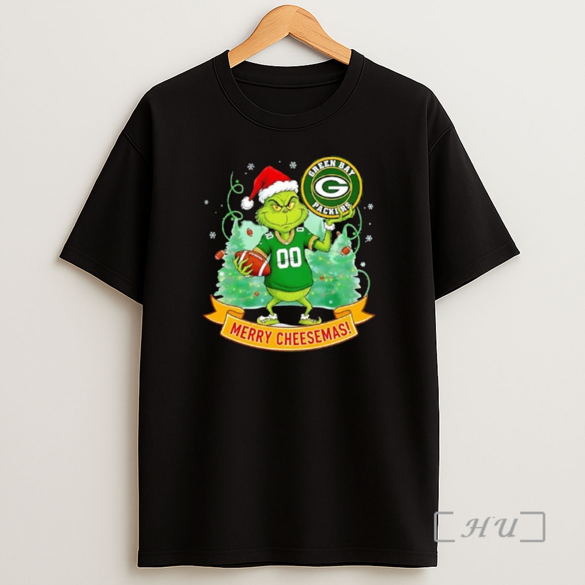 Officials Grinch Green Bay Packers Merry Cheesemas Premium Shirt Sweatshirt Tee