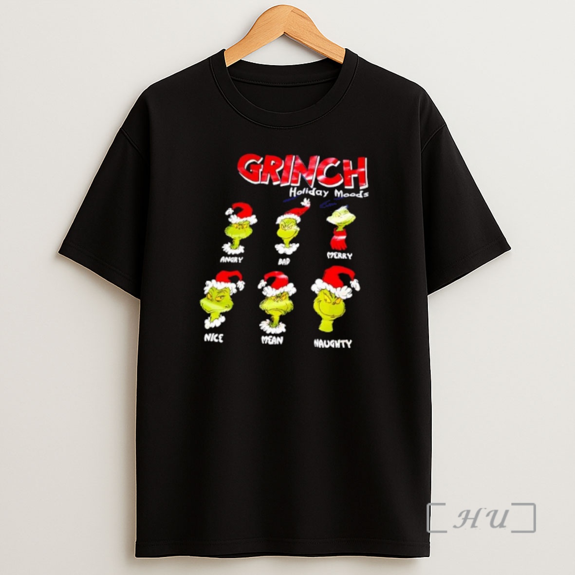 Officials Grinch Holiday Moods Graphic Shirt Sweatshirt Tee