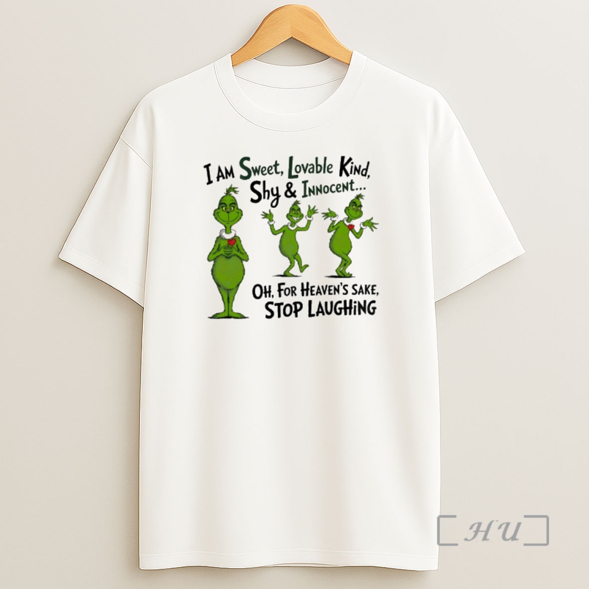 Officials Grinch I Am Sweet Lovable Kind Shy And Innocent Christmas Shirt Sweatshirt Tee