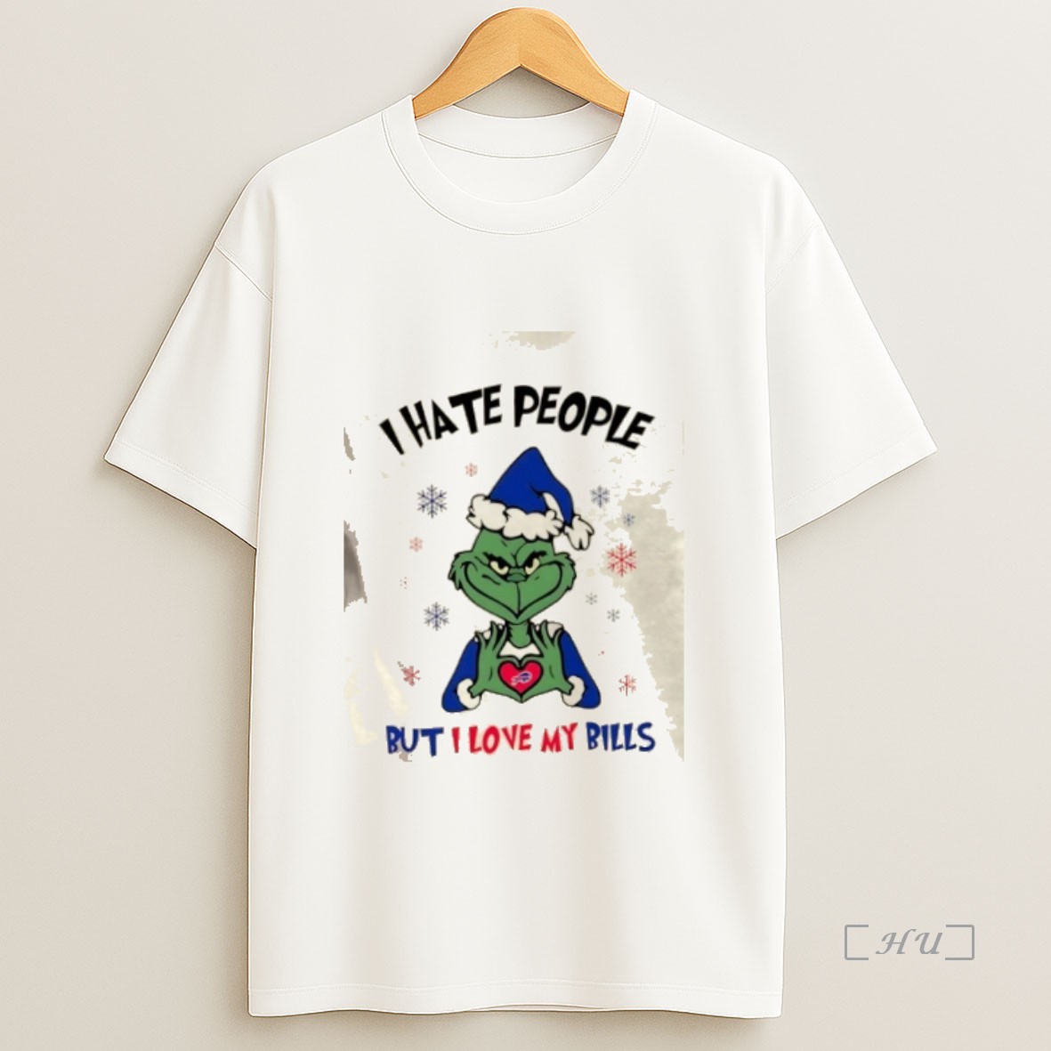 Officials Grinch I Hate People But I Love My Buffalo Bills Merry Christmas Premium Shirt Sweatshirt Tee