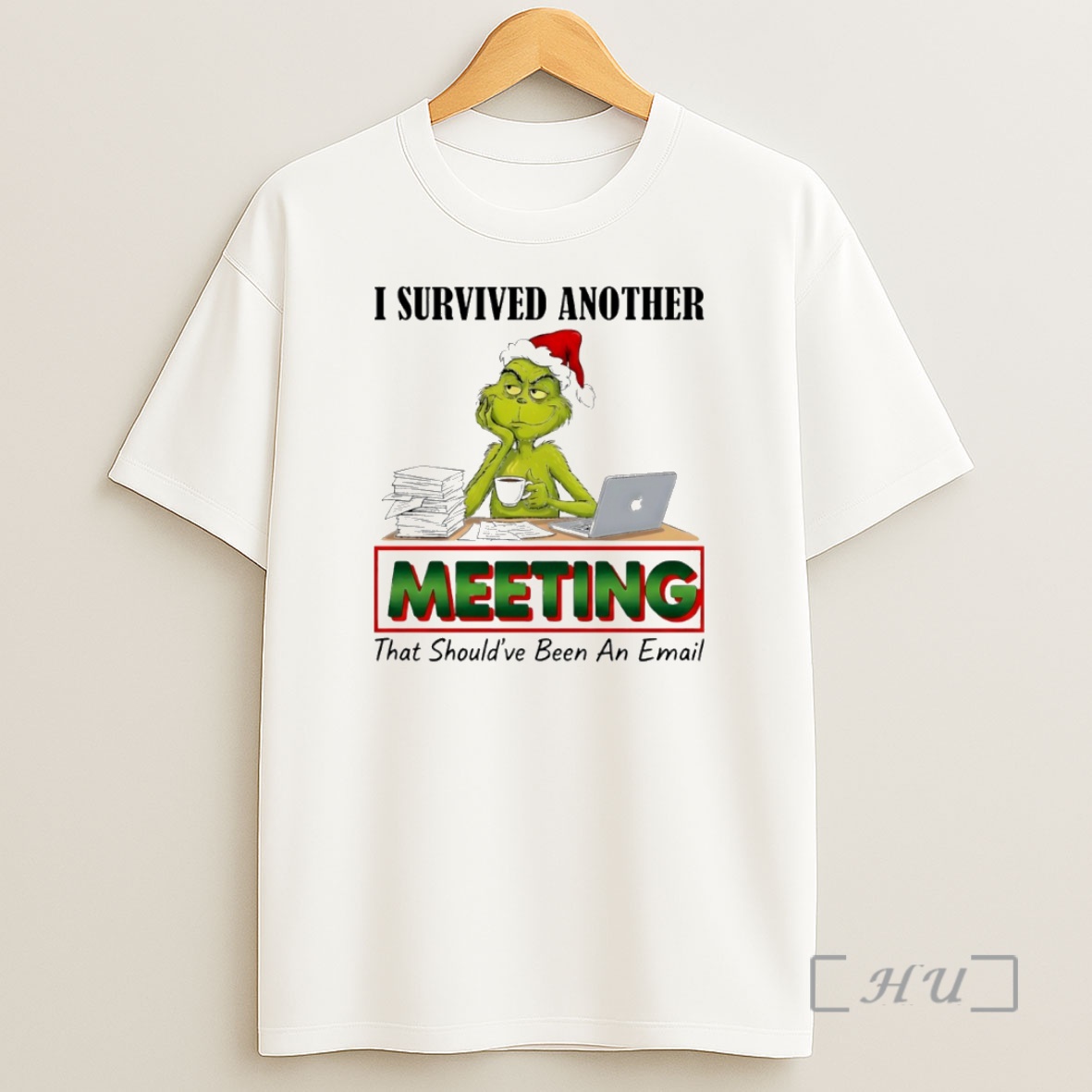 Officials Grinch I Survived Another Meeting That Shouldve Been An Email Circle Premium Shirt Sweatshirt Tee
