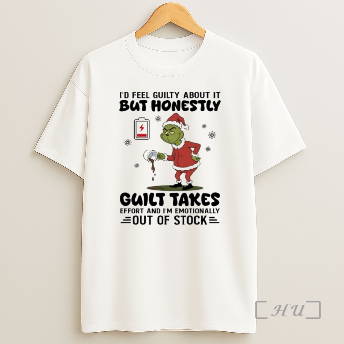 Officials Grinch Id Feel Guilty About It But Honestly Guilty Takes Christmas Shirt Sweatshirt Tee