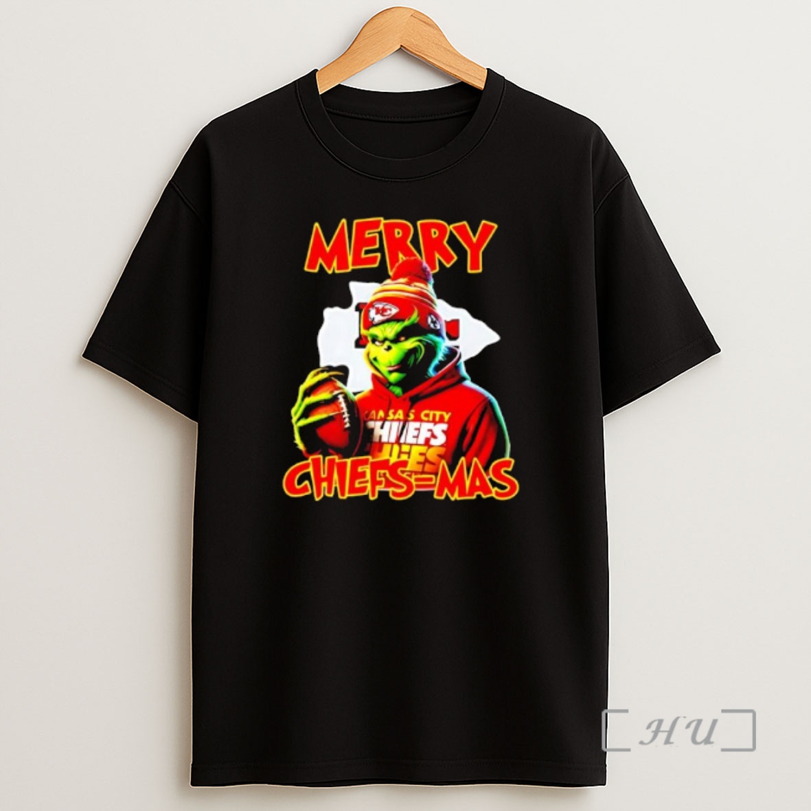 Officials Grinch Kansas City Chiefs Merry Chiefs Mas Shirt Sweatshirt Tee