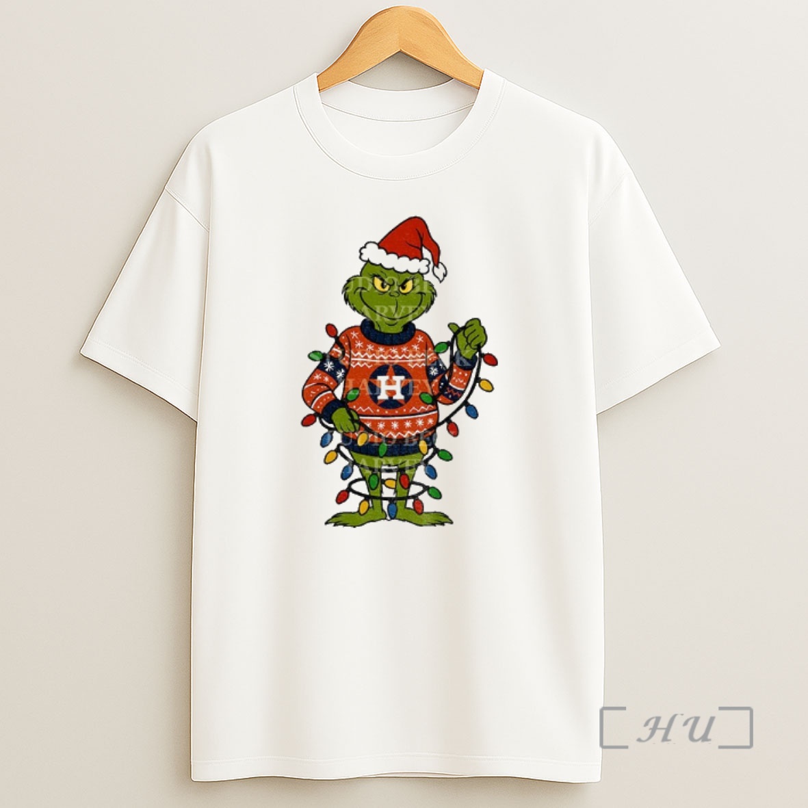 Officials Grinch Santa Hat Houston Astros Baseball Christmas 2025 Shirt Sweatshirt Tee