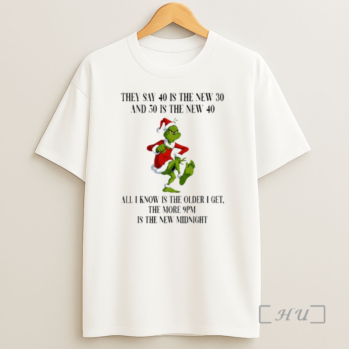 Officials Grinch Santa They Say 40 Is The New 30 And 50 Is The New 40 Shirt Sweatshirt Tee