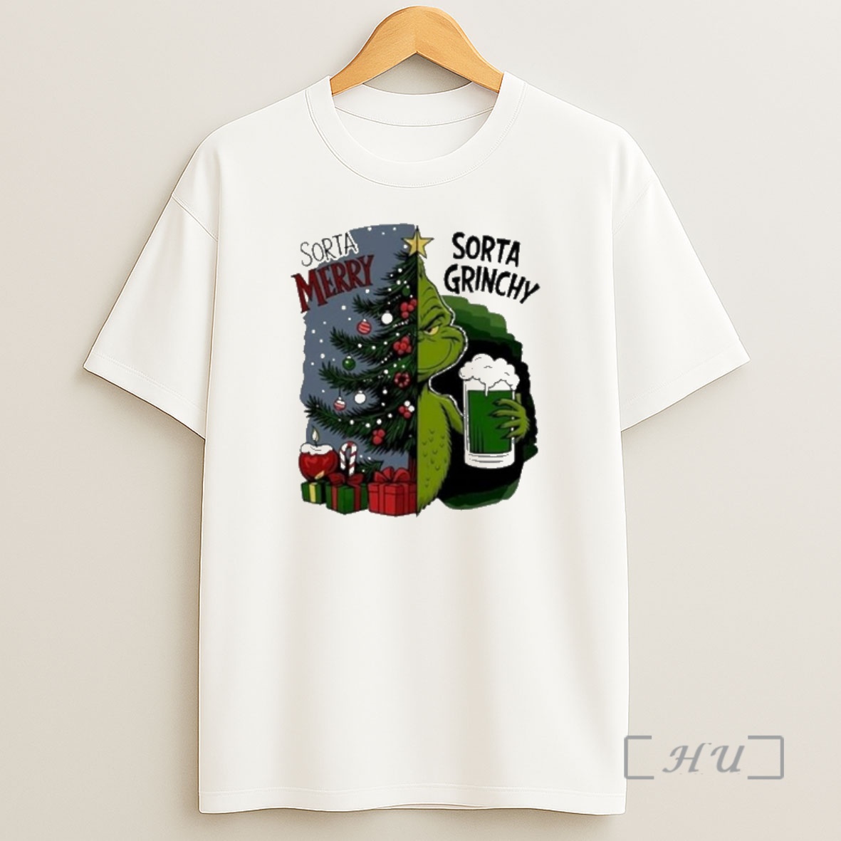 Officials Grinch Sorta Merry Sorta Grinchy Christmas Holiday Shirt Sweatshirt Tee 1 2