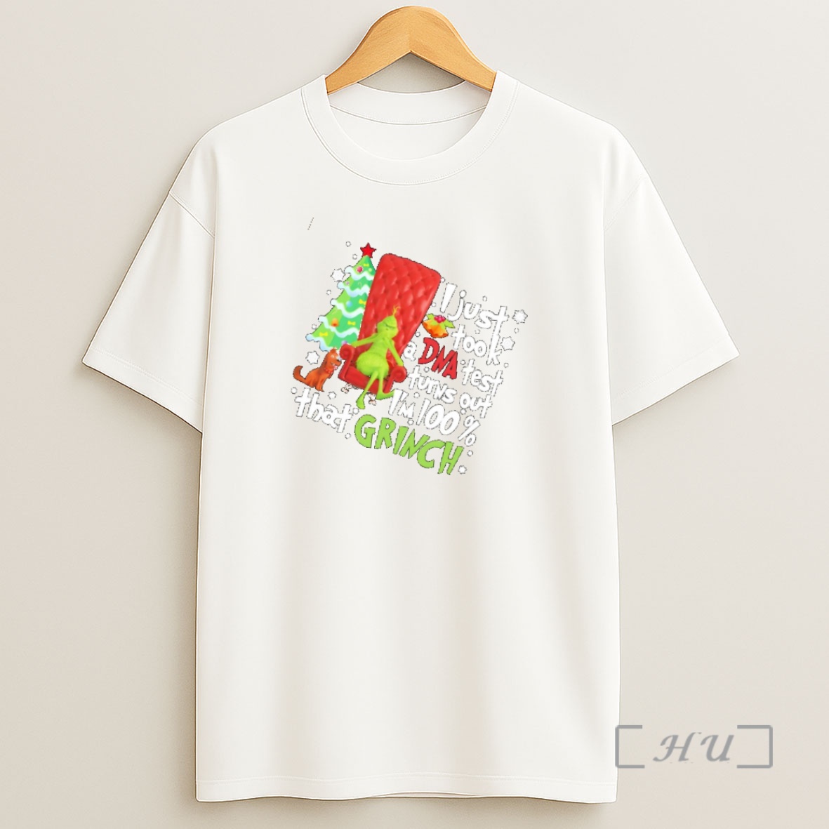 Officials Grinch Xmas I Just Took A Dna Test Turns Out Im 100 That Grinch Merry Christmas Shirt Sweatshirt Tee