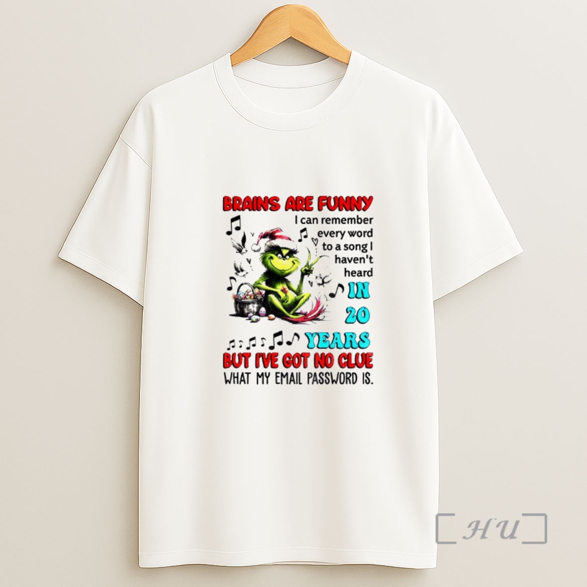 Officials Grinch Brains Are Funny I Can Remember Every Word To A Song Havent Heard In 20 Years But Ive Got Christmas Shirt Sweatshirt Tee