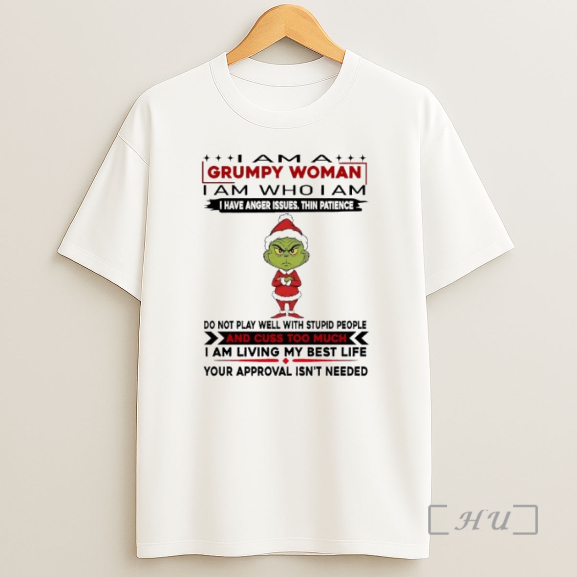 Officials Grinch Cuss Too Much I Am Living My Best Life Your Approval Isnt Needed Shirt Sweatshirt Tee