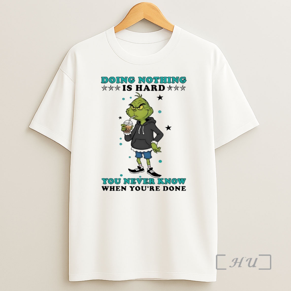 Officials Grinch Doing Nothing Is Hard You Never Know Premium Shirt Sweatshirt Tee