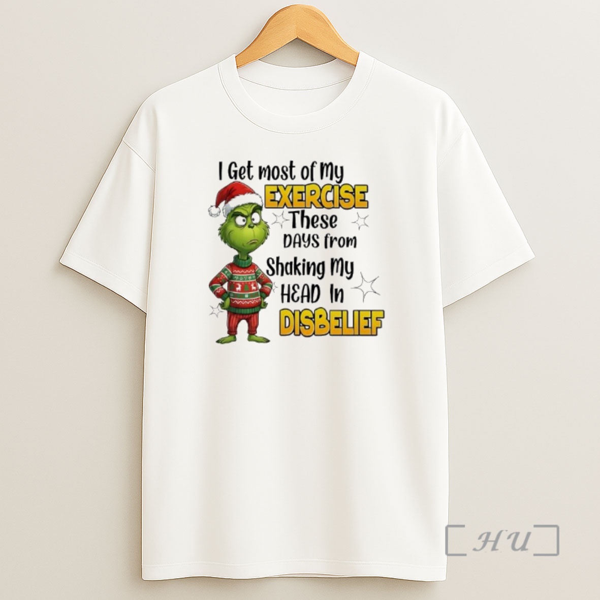 Officials Grinch Get Most Of My Exercise These Days From Shaking My Head In Disbelief Shirt Sweatshirt Tee