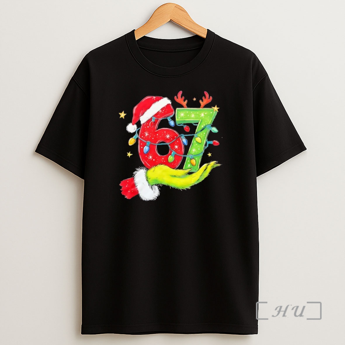 Officials Grinch Hand 67 Christmas Lights Premium Shirt Sweatshirt Tee