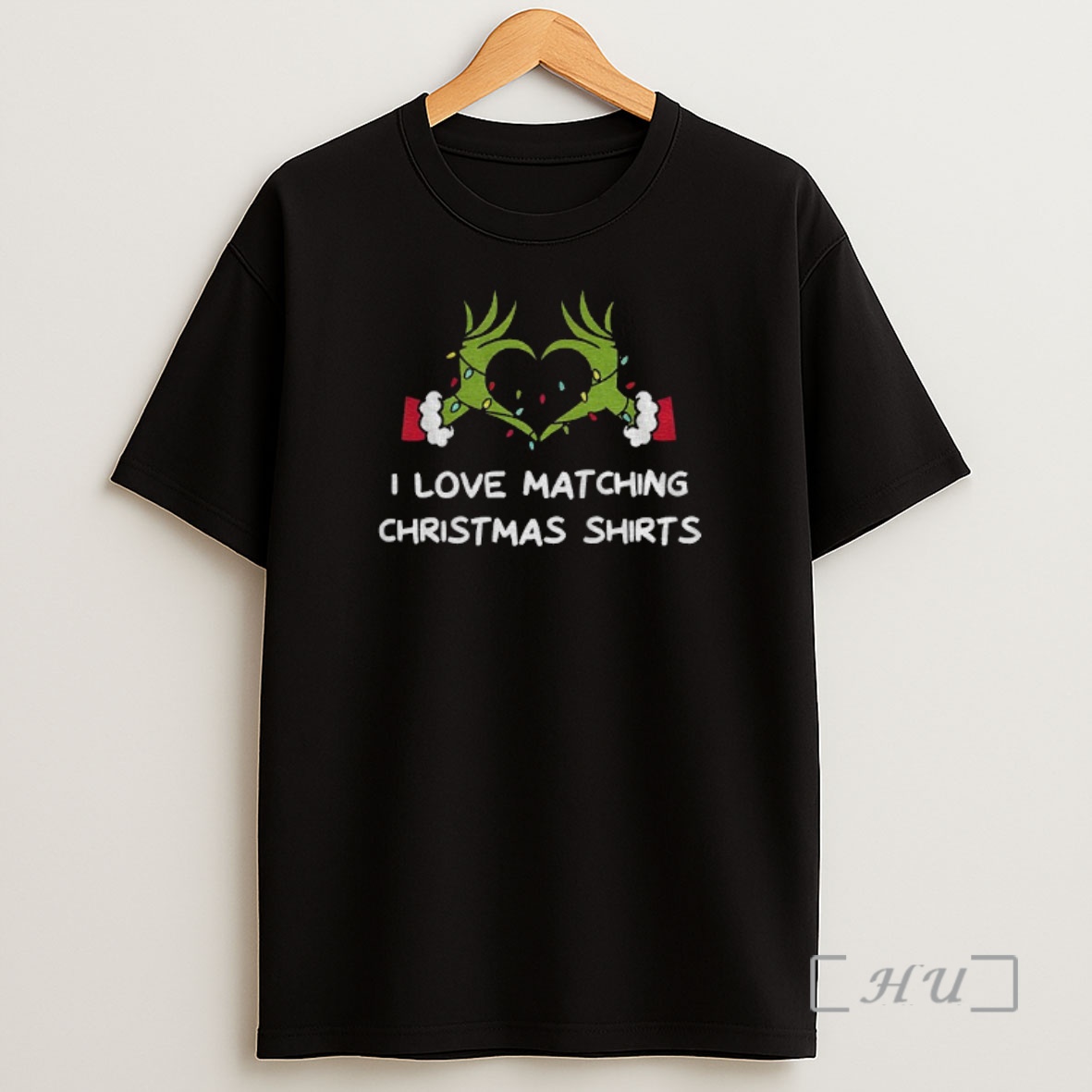 Officials Grinch Hands I Love Matching Christmas Shirts Merry Xmas Shirt Sweatshirt Tee