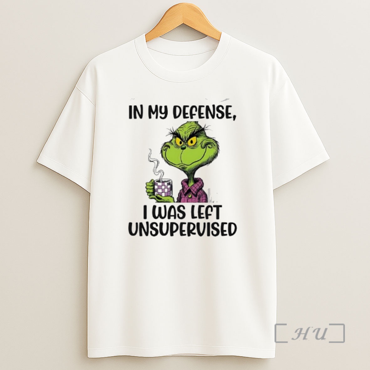 Officials Grinch In My Defense I Was Left Unsupervised Shirt Sweatshirt Tee