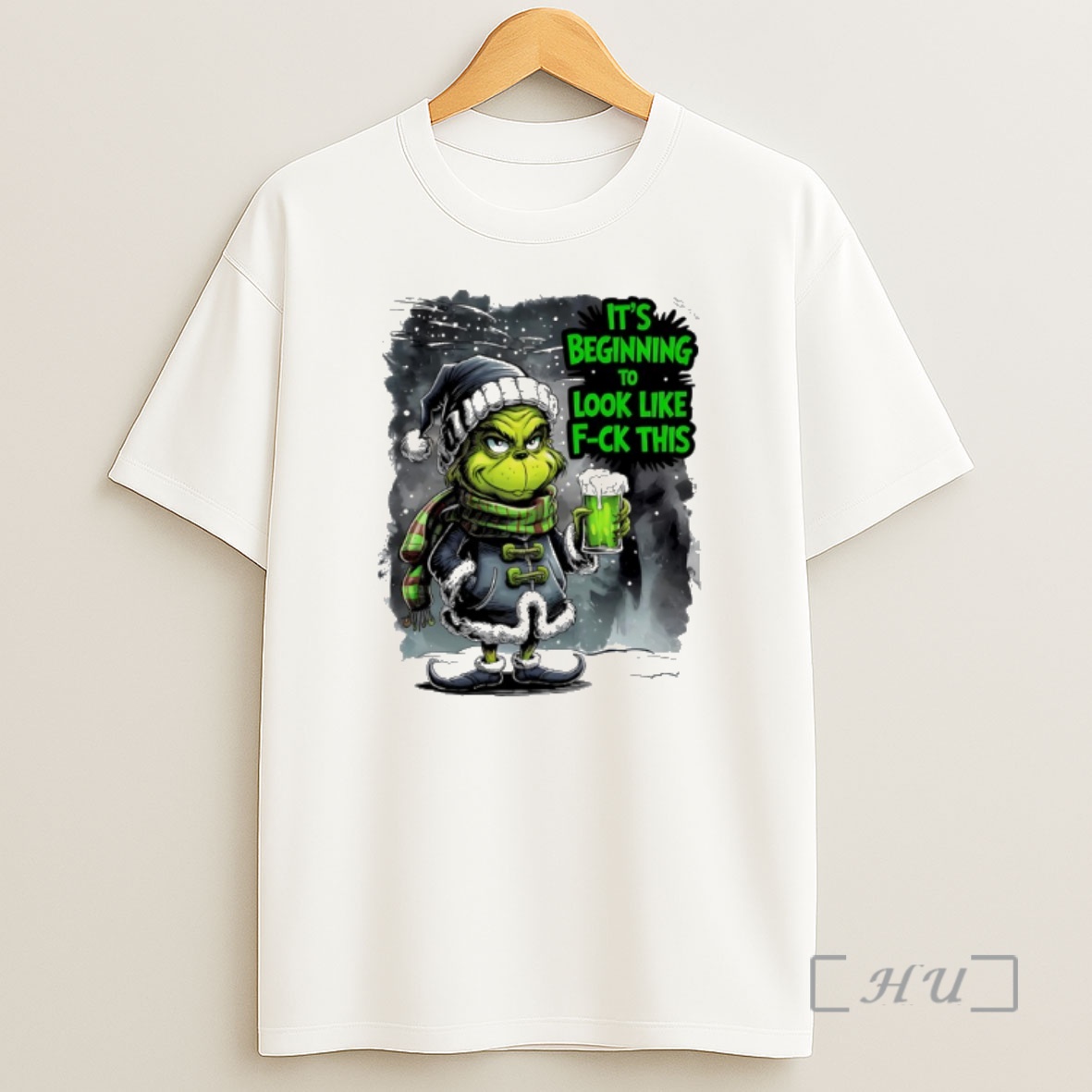 Officials Grinch Its Beginning To Look Like Fuck This Christmas Shirt Sweatshirt Tee